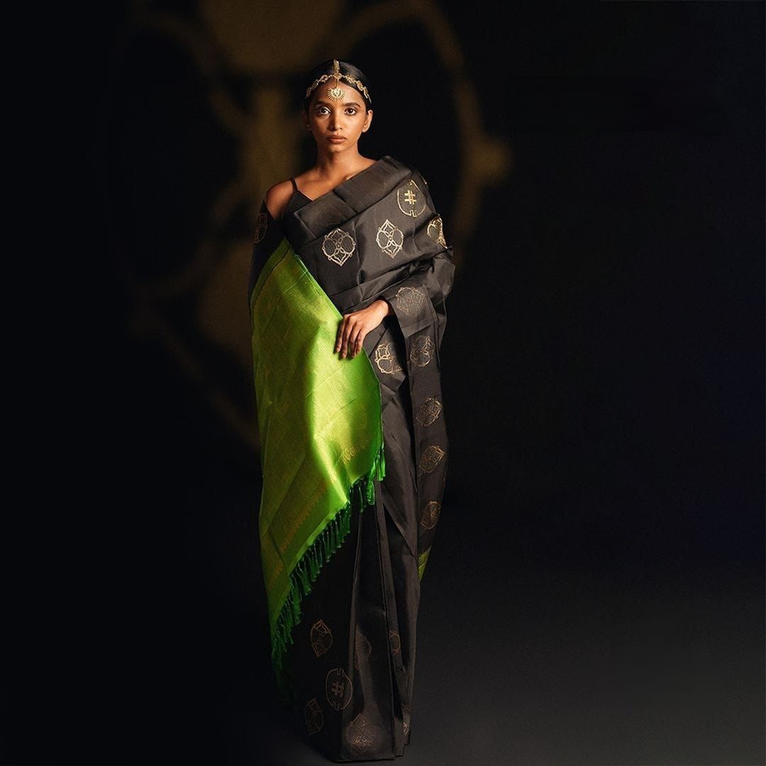 Exclusive Jacquard Border Banarasi Saree